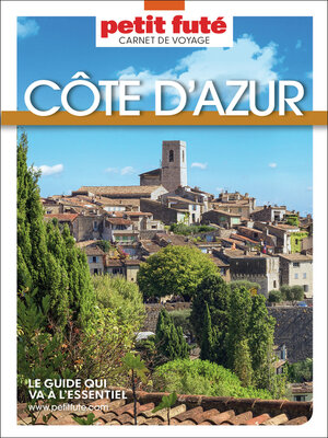 cover image of Guide Côte D'azur 2026 Carnet Petit Futé